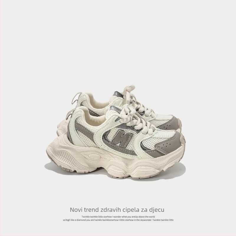 Dječje Dad Shoes cipele – jesen 2025, prozračne, lagane, s Velcro zatvaračem, gumeni potplat, unisex