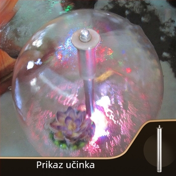 Nerđajući čelik, integrirana produžena mlaznica u obliku gljive za vodne fontane (Materijal: nehrđajući čelik; Primjena: vodni pejzaži fontana; Značka: Davis)