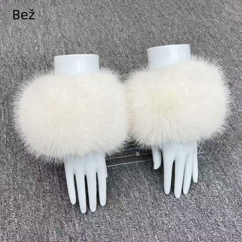 Unisex manžeti za zglob od umjetne dlake, korejski stil, zima/jesen, brend Yimo, odrasli