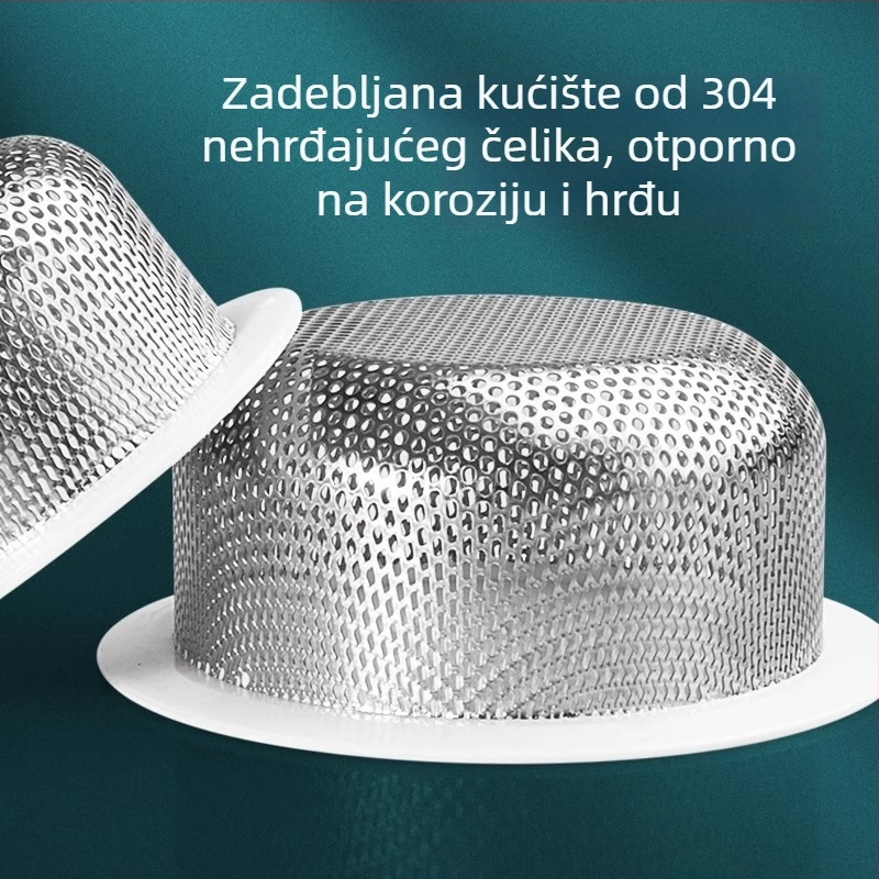 Submarine filter za sudoper, od nehrđajućeg čelika, CST140, moderni minimalistički stil