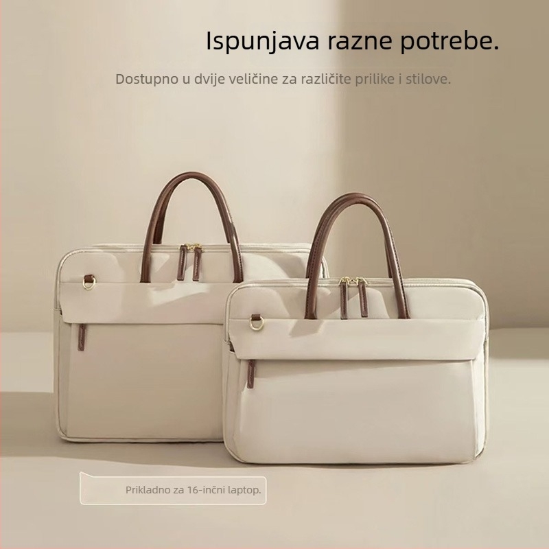 Torba za laptop – vodootporna, otporna na habanje, otporna na udarce, poliester, gradski stil, unisex (Poliester; Unisex; Gradski stil)