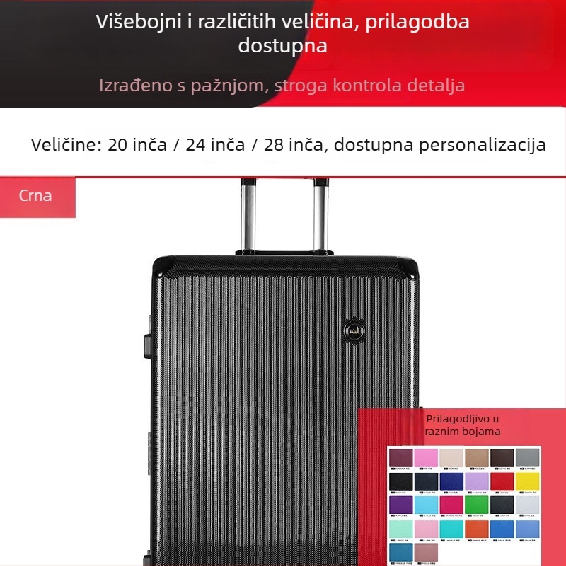 Kofer za putovanje ABS+PC, 2,5 kg, univerzalni kotači, kombinacijska brava