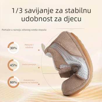 Cipele za bebe 12–36 mjeseci (Unisex, protuklizna mekša potplata, gornji dio od sintetičke kože, jesen)