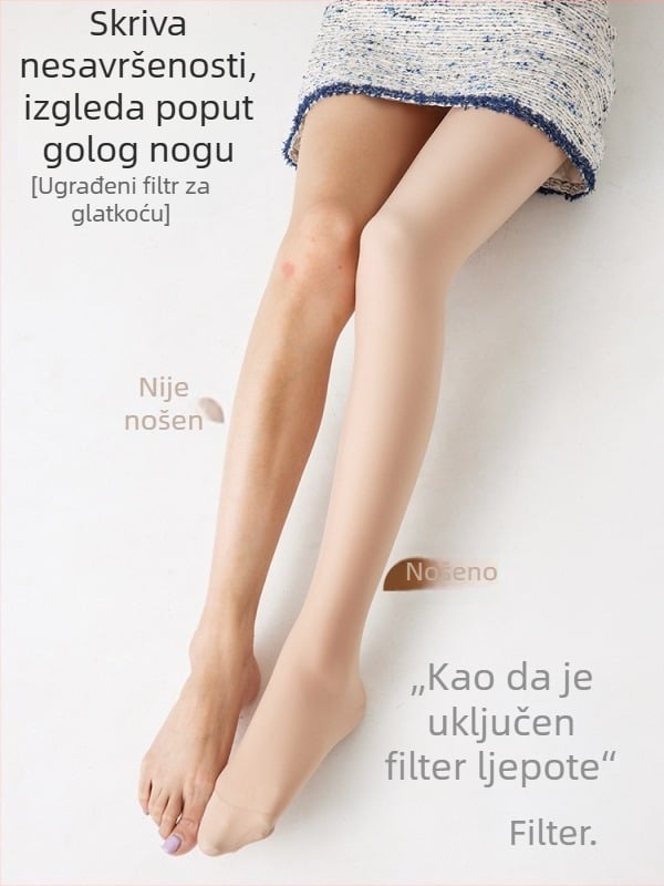 Ženske baršunaste tajice s flis podstavom, debele, tijelo-lijepe siluete, jednobojne, najlon 70–80% i spandeks <30%, Zima 2024