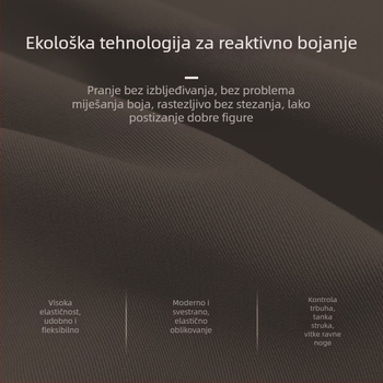 Najlon-SPandex joga hlače, visoki struk, uski kroj, tople, geometrijski uzorak