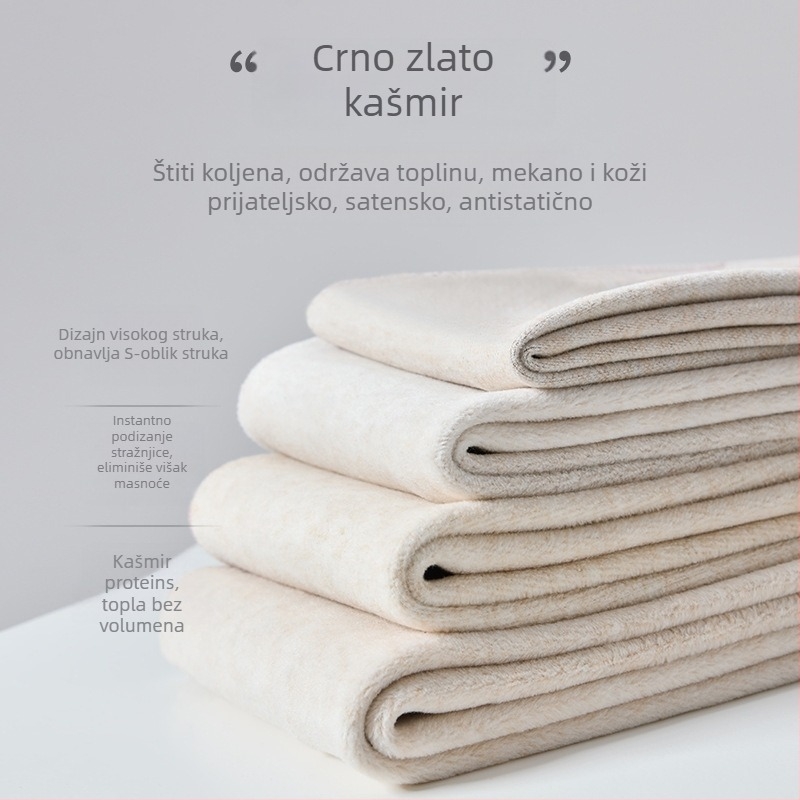 Najlon-SPandex joga hlače, visoki struk, uski kroj, tople, geometrijski uzorak