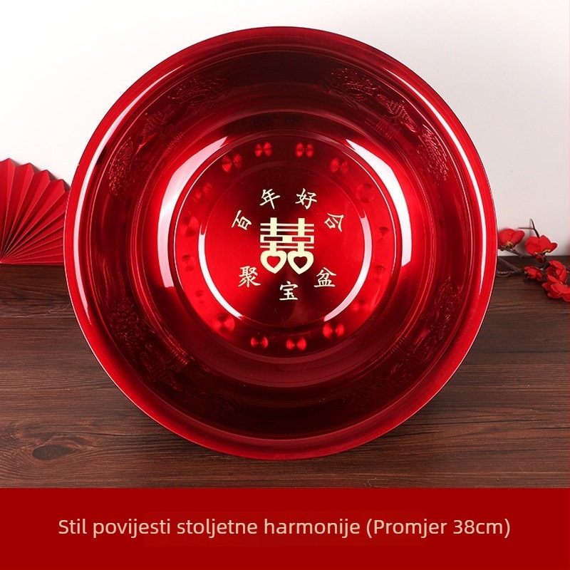 Chuan Ge Nehrđajući čelični set dvaju umivaonica za svadbu