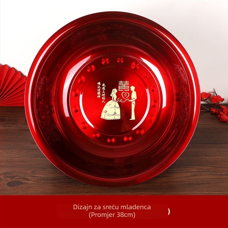 Chuan Ge Nehrđajući čelični set dvaju umivaonica za svadbu