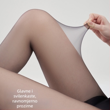 Najlon ultra-tanke čarape za ljeto s oblikovanjem tijela, anti-snag, zaštita od sunca, za dob 18–40