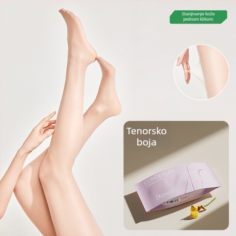 Najlon ultra-tanke čarape za ljeto s oblikovanjem tijela, anti-snag, zaštita od sunca, za dob 18–40