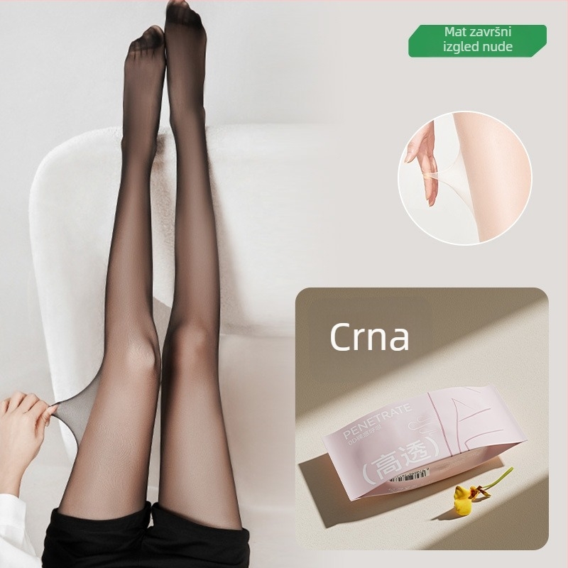 Najlon ultra-tanke čarape za ljeto s oblikovanjem tijela, anti-snag, zaštita od sunca, za dob 18–40