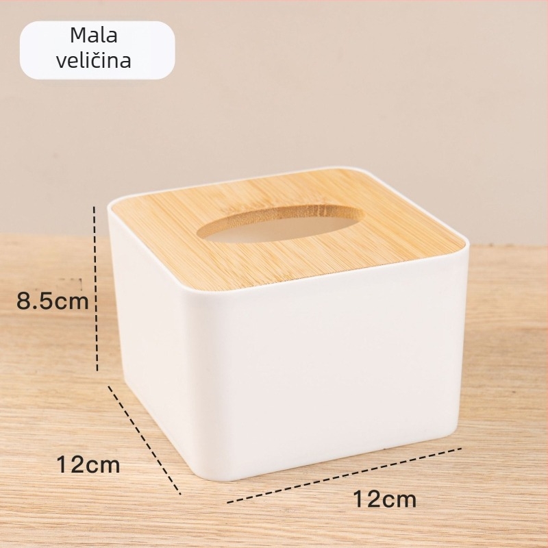 Kutija za maramice, PP materijal, otisak logotipa, vodootporna, Model 0001