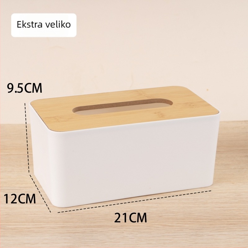 Kutija za maramice, PP materijal, otisak logotipa, vodootporna, Model 0001