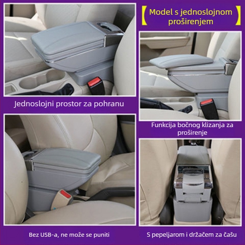 Kutija za naslon za ruku za Chevrolet Sail – Che yijie marka, kompatibilna sa Sail