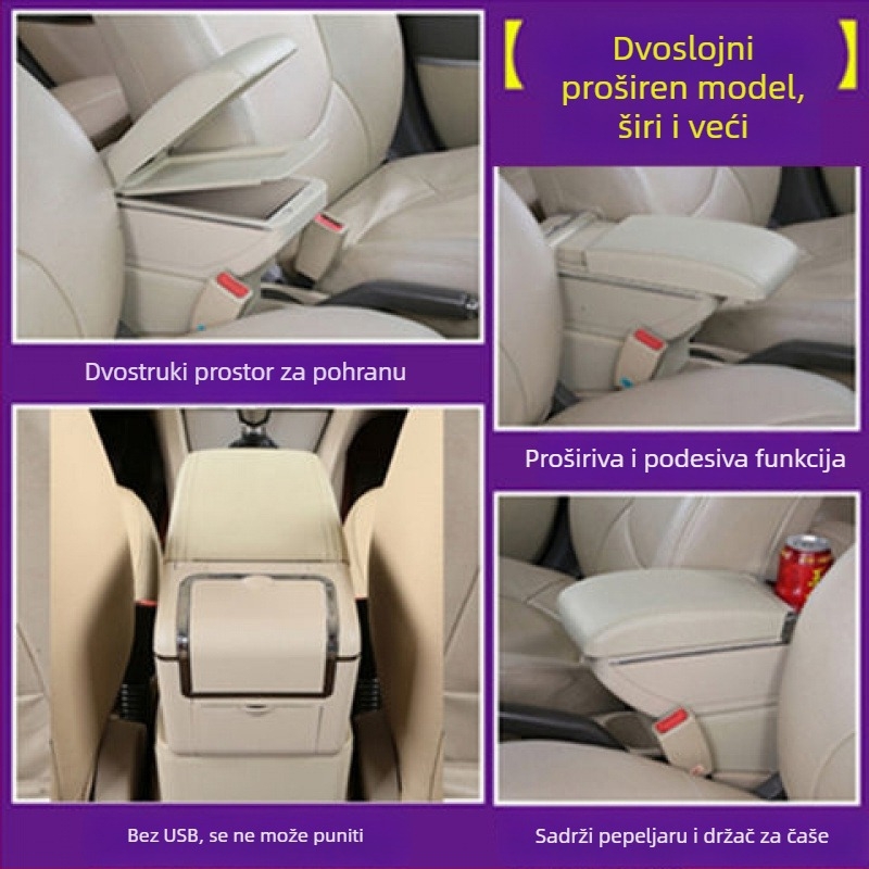 Kutija za naslon za ruku za Chevrolet Sail – Che yijie marka, kompatibilna sa Sail