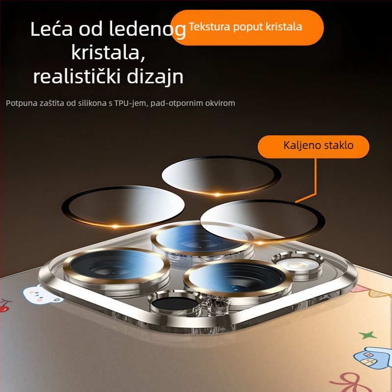 Orangeshine zaštitno kućište, mat završna obrada od silikonsko-akrilnog stakla, protuklizno i otporno na udarce