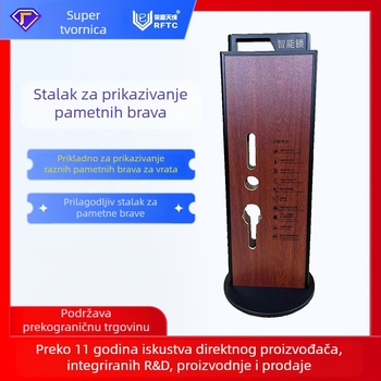 Stalak za prikaz bravica za hotele, ABS tijelo, model RF-8786, branda Rftc, novi kineski stil