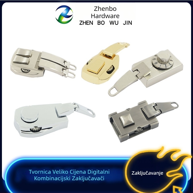 Brava za torbu, model R5623, Zhenbo Hardware; za kutije za vino i kožne kutije