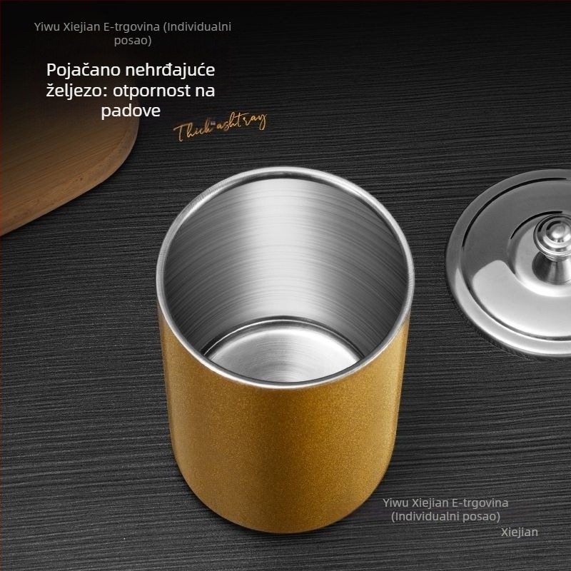 Pepeljara s poklopcem - Model 985, Graviranje, Brend Carry with you