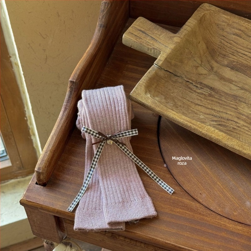 Dječje leggings za djevojčice, anti-piling, visok struk, duljina 9/10, combed pamuk, proljeće i jesen