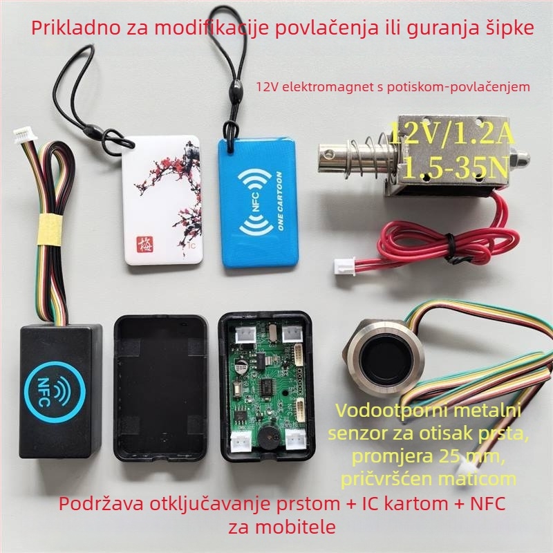 D301 elektromagnetni upravljač za ormarić zaključavanje – Dx marka, ovlaštena privatna robna marka, prilagodba dostupna