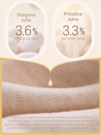 Dječje tople hlače za jesen i zimu, unisex, fleec podstava, visok struk, pamukova smjesa 41,8%.
