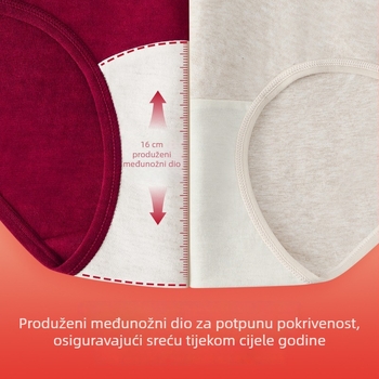Visoko strukirane pamučne gaćice za vjenčanje – podizanje stražnjice, oblikovanje tijela, zatezanje trbuha, produženi predeo prepona