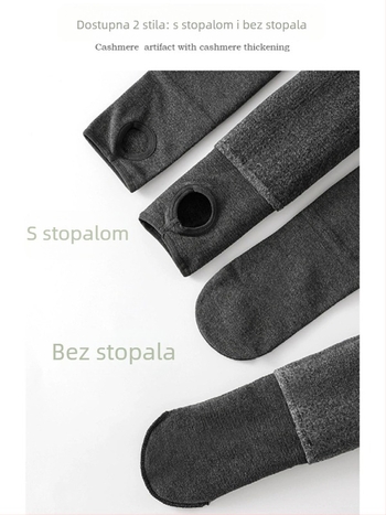 Leggice s flecom, debei materijal, uski kroj, visoka elastičnost, prugasto/kockasti uzorak, 80–90% viskoze, jesen 2025