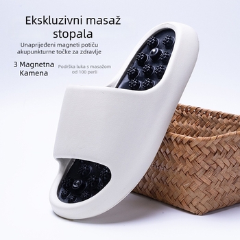 Masazne papuče za unutarnju uporabu, EVA gornji dio i EVA đon, đon injekcijski oblikovan