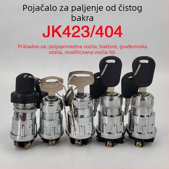 Prekidač paljenja za traktor, prikolicu i poljoprivredno vozilo s ključem za paljenje - Marka 423, Snaga 25