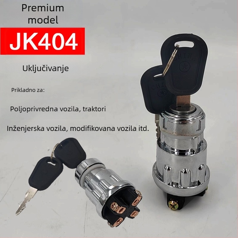 Prekidač paljenja za traktor, prikolicu i poljoprivredno vozilo s ključem za paljenje - Marka 423, Snaga 25