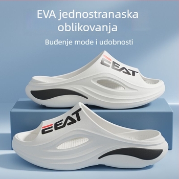Unisex EVA papuče - EVA gornji dio, EVA potplat, sportski stil, vulkanizirani potplat, površina s pola zrnatosti