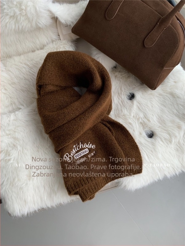 Šal od poliesterskog vlakna, warp-knit, održava toplinu, za proljeće, Wheat wind