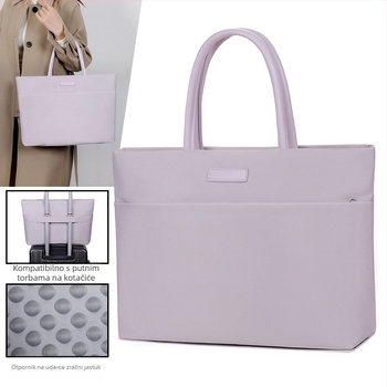Torba za laptop i Tote torba s više pretinaca, vodootporna, unisex, gradski minimalistički stil, ručno nošenje