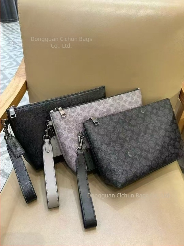 Unisex torbica od prave kože za poslovna putovanja – vodootporna, zaštita od krađe, nošenje ispod ruke/ručno