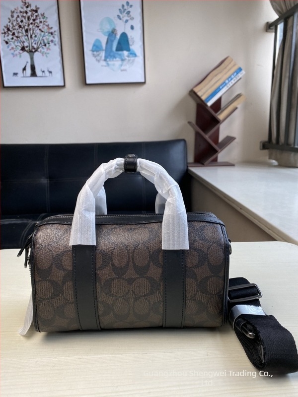 Muška clutch torba za putovanje od kravljeg kože, s uzorkom slova, kompatibilna s 8-inčnim prijenosnikom, podstava poliester-pamuk