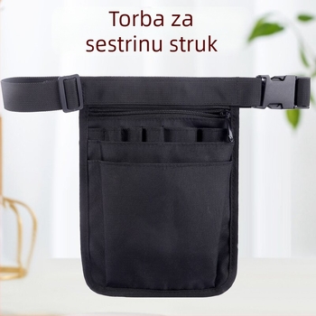 Pojasna torbica za sestru i alate za frizere – Oxford platna, prozračna, vodootporna, ultralaka, antibakterijska i otporna na habanje; stil gradska jednostavnost; Vigoni