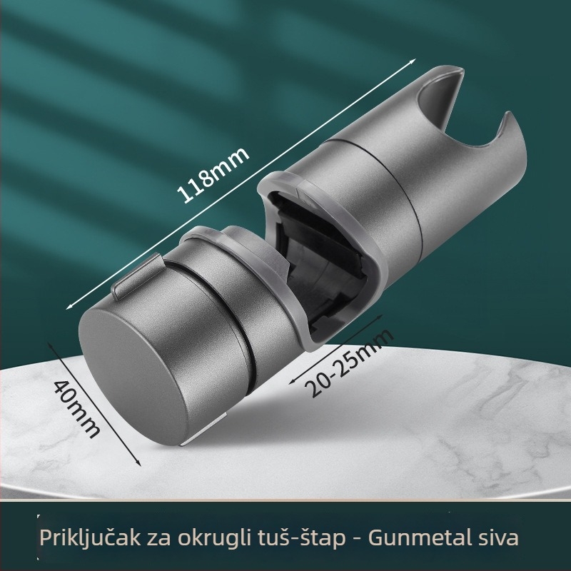 Tuš stalak Ji Mu, ABS materijal, elektroplating, nominalni tlak 5 MP, moderan i jednostavan stil