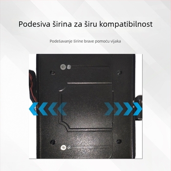 Keyma 508-18 Brava za poklop baterije električnog vozila, ploča od bakarno-čeličnog legura s premazom, zaštita baterije EV, težina 500 g, moderni minimalistički stil