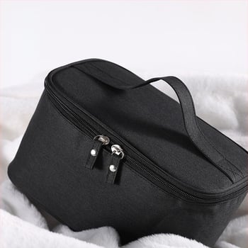 Vodootporna putna torbica za kozmetiku, unisex, od Oxford platna, prozračna, antibakterijska, podstava od poliestera, gradski minimalistički stil