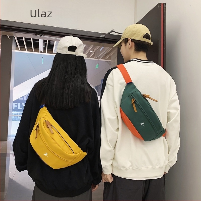 Sportska torba za struk od najlona, Unisex, za vanjske sportove, uzorak s literama, podstava od poliestera (Materijal: Najlon; Spol: Unisex; Namjena: Vanjski sportovi; Uzorak: Slova; Podstava: Poliester)
