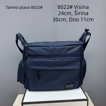 Muška crossbody torba od Oxford platna, gradski jednostavan stil, prozračna podstava od poliestera, jednobojni uzorak, za svakodnevnu upotrebu