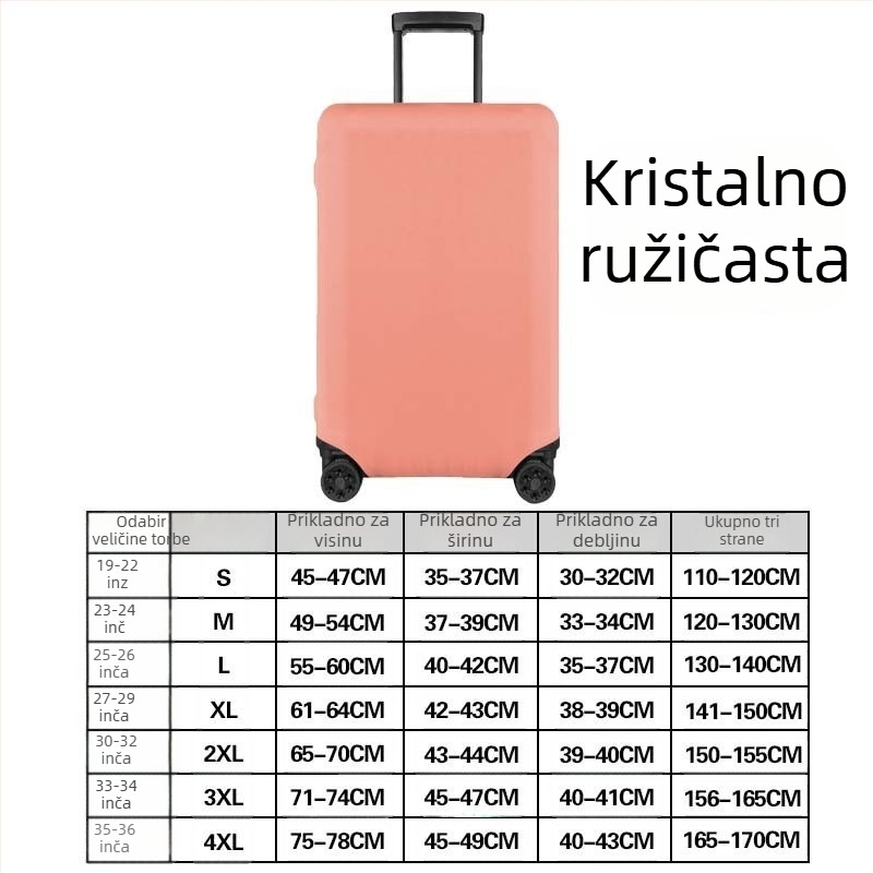 37 pokrov za prtljagu – sportska verzija, otporan na habanje i prašinu, poliester