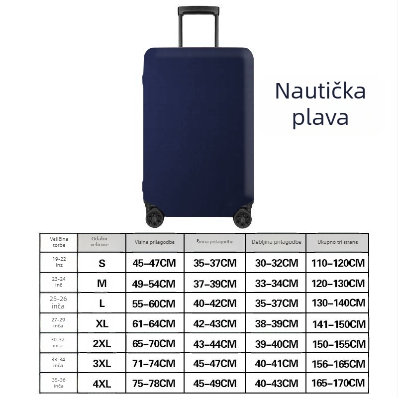 37 pokrov za prtljagu – sportska verzija, otporan na habanje i prašinu, poliester
