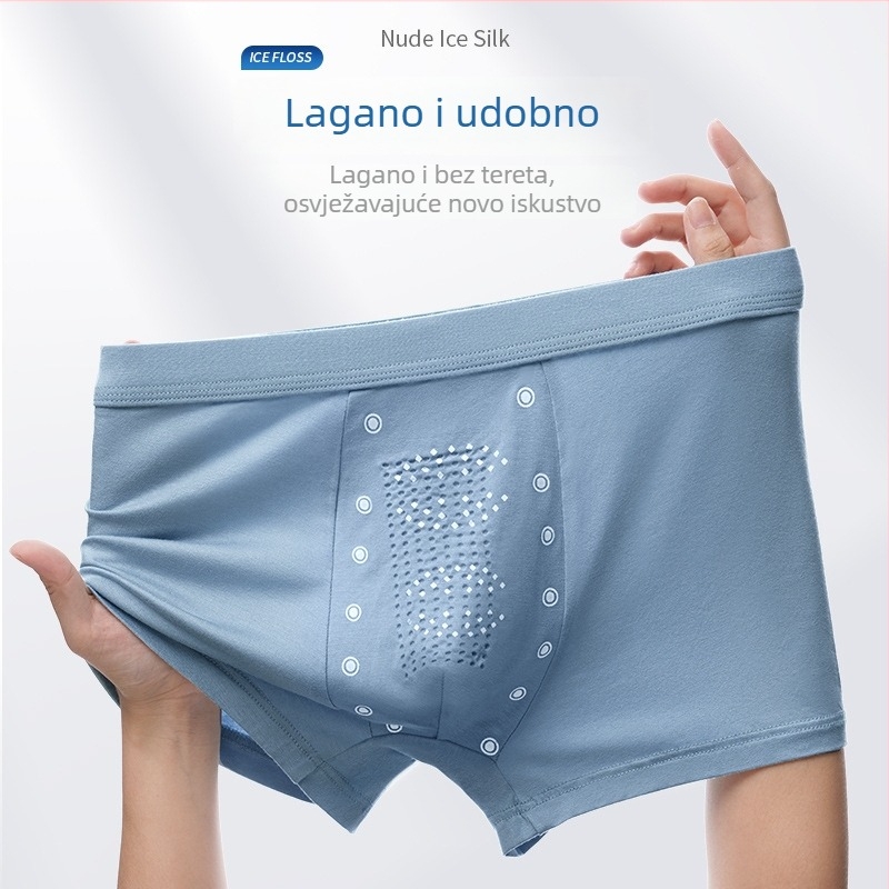 Muške bokserice od modalnog materijala – bešivne, antibakterijske, srednja visina struka, podstava od modalnog materijala