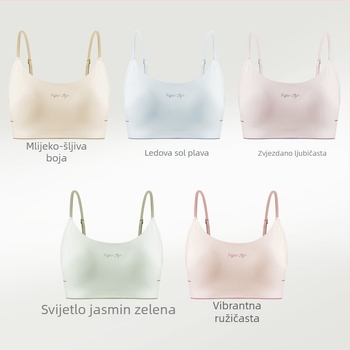 Wrap grudnjak/bustier, bezšivni, Modal vlakno 70-80%, tanke oblikovane šalice, za tinejdžerice 13-18