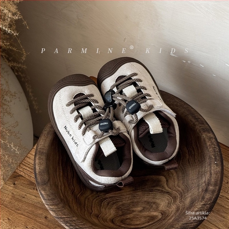 Cipele za bebe - Unisex, gornji dio od svinjske kože, niskog profila, 12–36 mjeseci, proljeće/jesen