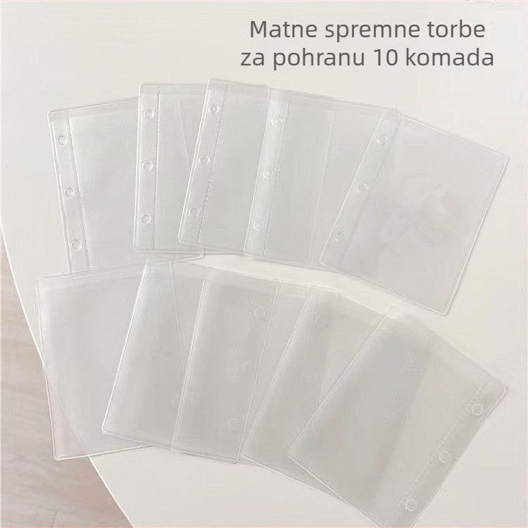 WR-09 PVC vezivač s 3 rupe, klamerom 90 mm, debljina ploče 1 mm, stražnji dio 2 cm, opći format papira