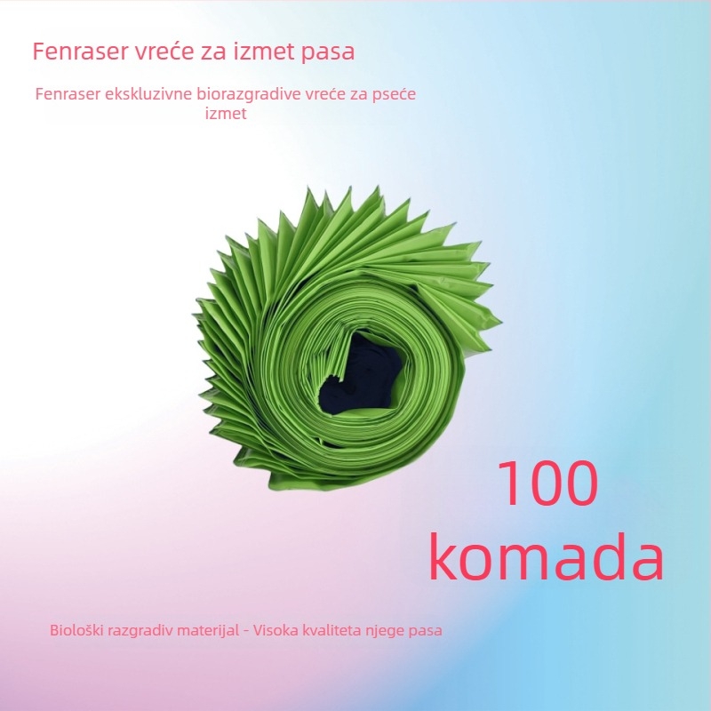 Sklopivi čistač psećih izmeta, automatska funkcija, plastični, s vrećom