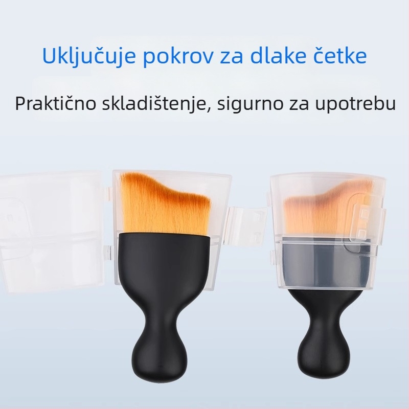 Četka za čišćenje računala s mekanim vlaknima od mikrovlakana, za tipkovnicu i zaslon, antistatična